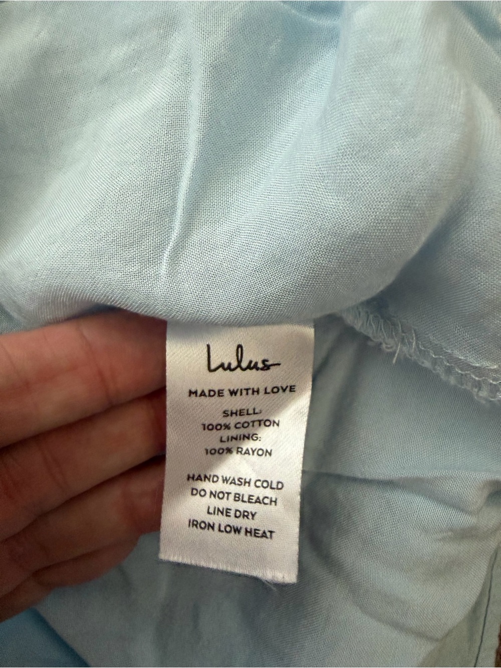 LULUS Eyelet Lace Mini Dress EUC - Picture 9 of 10